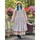 dress 55880 RAMONA Beige checked linen Ewa i Walla - 1