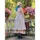 dress 55880 RAMONA Beige checked linen Ewa i Walla - 7