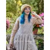 dress 55880 RAMONA Beige checked linen Ewa i Walla - 4