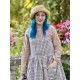 dress 55880 RAMONA Beige checked linen Ewa i Walla - 5