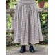 skirt 22242 INGLIS Beige checked linen Ewa i Walla - 1