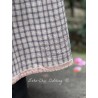 skirt 22242 INGLIS Beige checked linen Ewa i Walla - 11