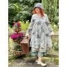 tunique 44851 coton Gris à fleurs Taille XL Ewa i Walla - 17