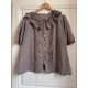 shirt ONDINE plum striped cotton Size L Les Ours - 2