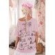 T-shirt Love Amor in Lychee Blossom Magnolia Pearl - 10