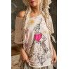 T-shirt Little Stars Of You in Moonlight Magnolia Pearl - 8