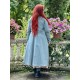 dress / jacket 55863 HANNE Storm blue cotton Ewa i Walla - 7