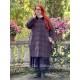 coat 66765 SAMIRA Red and Blue checkered cotton-wool Ewa i Walla - 9