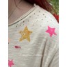 T-shirt Little Stars Of You in Moonlight Magnolia Pearl - 16