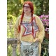 pullover Star Child Applique Hi Lo Francis in Marigold Magnolia Pearl - 1