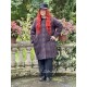 coat 66765 SAMIRA Red and Blue checkered cotton-wool Ewa i Walla - 5