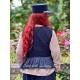 gilet 33384 ZALINA coton laineux Noir Ewa i Walla - 3