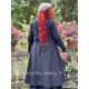 dress / jacket 55863 HANNE Black cotton Ewa i Walla - 7