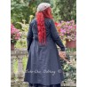 dress / jacket 55863 HANNE Black cotton Ewa i Walla - 7