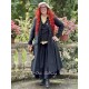 dress / jacket 55863 HANNE Black cotton Ewa i Walla - 8