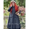 dress / jacket 55863 HANNE Black cotton Ewa i Walla - 3