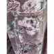 pants GASTON Macaroon with pink flowers velvet Les Ours - 14