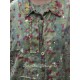 shirt Short Sleeve Adison in Cherry Blossom Magnolia Pearl - 24