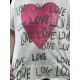 T-shirt Season Of Love Amor in Dragonfruit Magnolia Pearl - 7