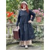 dress 55865 LEONOR Black cotton Ewa i Walla - 1