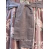 coat BLEUET Macaroon with pink flowers velvet Les Ours - 13