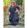 dress 55883 ALMIRA Black organdie Ewa i Walla - 2