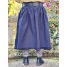 skirt 22239 GITTE Black cotton Ewa i Walla - 3