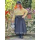 skirt 22239 GITTE Black cotton Ewa i Walla - 4