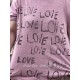 T-shirt Love Amor in Purple Boba Magnolia Pearl - 13