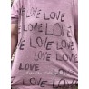 T-shirt Love Amor in Purple Boba Magnolia Pearl - 13