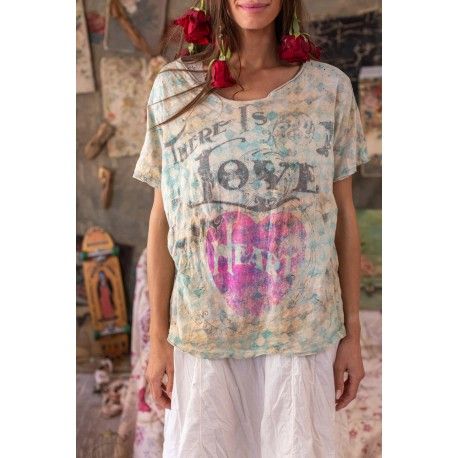 T-shirt Your Aura in Tangier Magnolia Pearl - 1