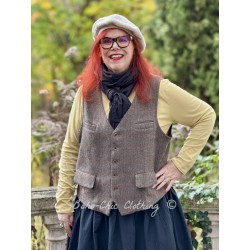 vest 10001 VILGOT Herringbone wool Ewa i Walla - 1