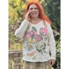 T-shirt Flor De La Pasion Viggo in True Magnolia Pearl - 2