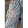 jean's Be A Poem Miner Denims in Washed Indigo Magnolia Pearl - 8