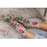 chaussettes Lil Dipper in Fruit Garden Magnolia Pearl - 2