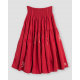 jupe 22303 CARMIN coton Rouge Ewa i Walla - 15