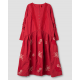 robe 55938 JASMIN coton Rouge Ewa i Walla - 2