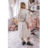 shirt-dress Tora in Herbert Magnolia Pearl - 6