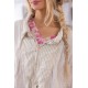 robe-chemise Tora in Herbert Magnolia Pearl - 3