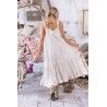 robe Clementine in Moonlight Magnolia Pearl - 5