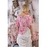 T-shirt Mural Frida Europa in Dragonfruit Magnolia Pearl - 6