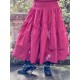 skirt 22303 CARMIN Red cotton Ewa i Walla - 1