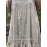 robe Clementine in Moonlight Magnolia Pearl - 19