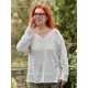 T-shirt Europa long sleeves in True Magnolia Pearl - 2