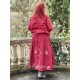 skirt 22303 CARMIN Red cotton Ewa i Walla - 12