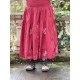 skirt 22303 CARMIN Red cotton Ewa i Walla - 8