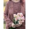 chemisier ANTONE voile de coton Bois de Rose Taille XL Les Ours - 17