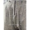 harem pants 11414 MERJA Dark ecru striped linen Size L Ewa i Walla - 18