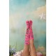 socks Love Amor in Viva Fiesta Magnolia Pearl - 2