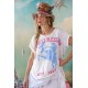 T-shirt Malibu Rodeo in True Magnolia Pearl - 10